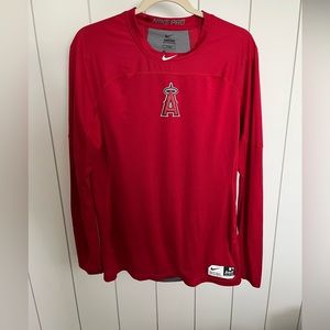 Authentic Angels Team Practice Gear Nike Dri-Fit Large
